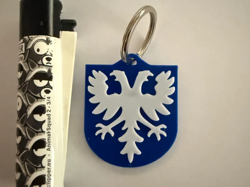 Essen Kettwig Doppelkopfadler Schlüsselanhänger