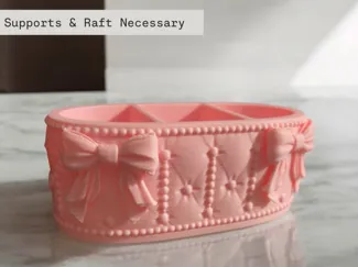 Pearl Corset & Bow Organizer 