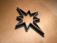 Emporte-pièce Starburst rétro — photo 1
