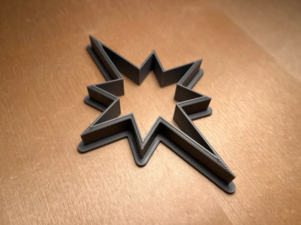 Emporte-pièce Starburst rétro