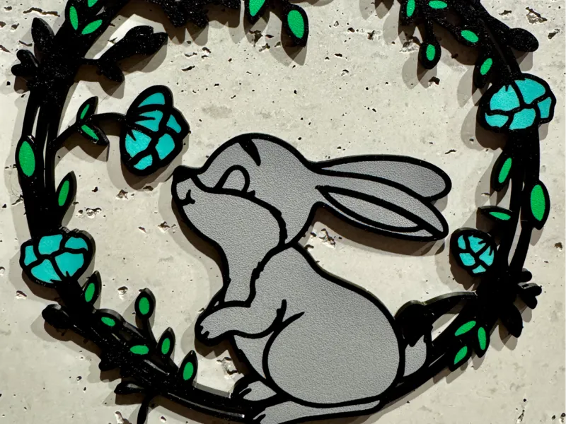 Easter Bunny Rabbit Decoration Decor House