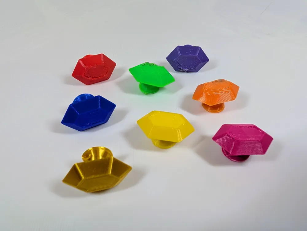 Gem Croc Shoe Charm (Jibbitz) by sidbarret007 MakerWorld