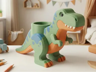 Dinosaur T-REX Pencil Holder