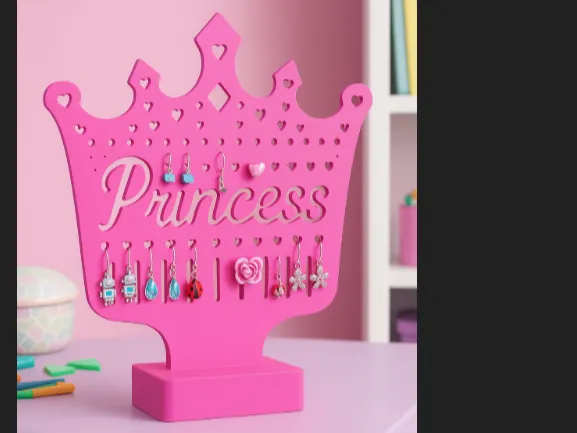 Princess Earring Holder