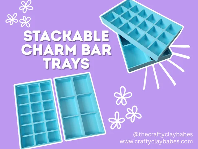 Stackable Earring & Charm Bar Trays