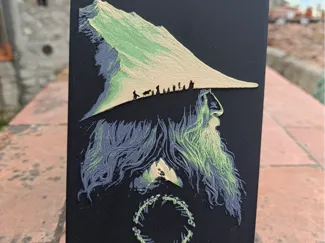 Gandalf lord of the rings hueforge 