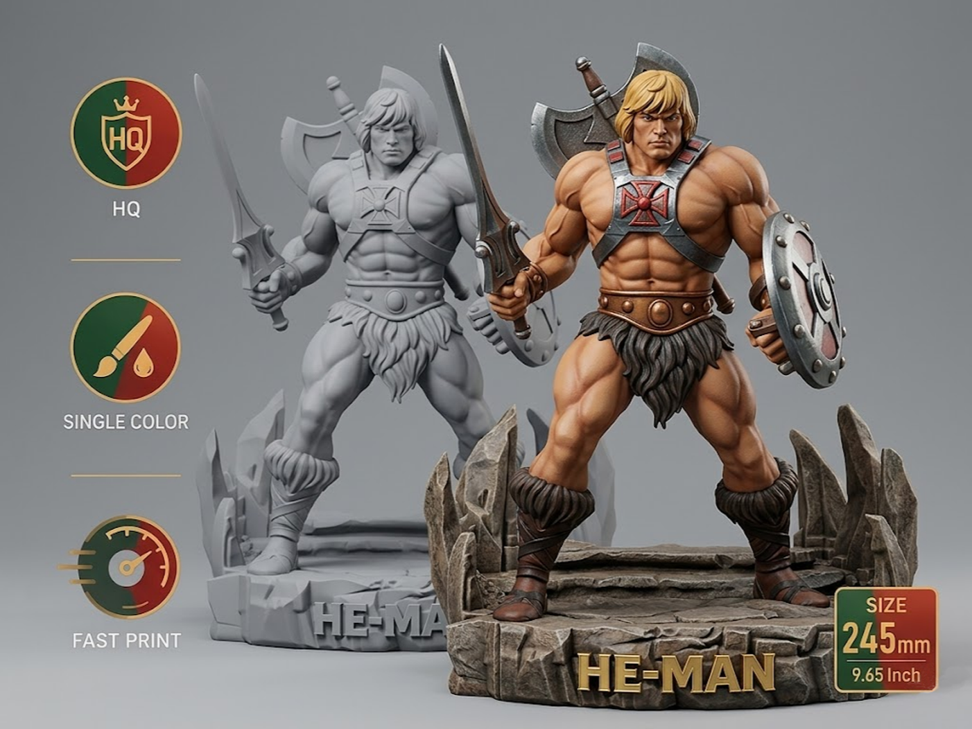 He-Man from Masters of the Universe Figure