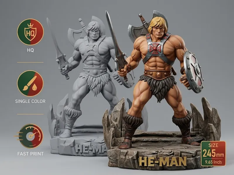 He-Man from Masters of the Universe Figure