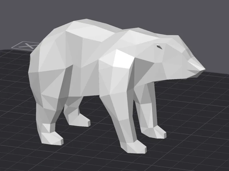 Low Poly Bear