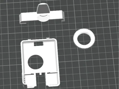 A1 Plotter Pen Clip
