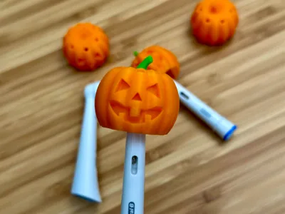 Oral-B Pumpkin Toothbrush Case