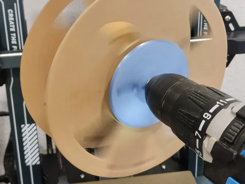 Filament Respool Adapter self-centering