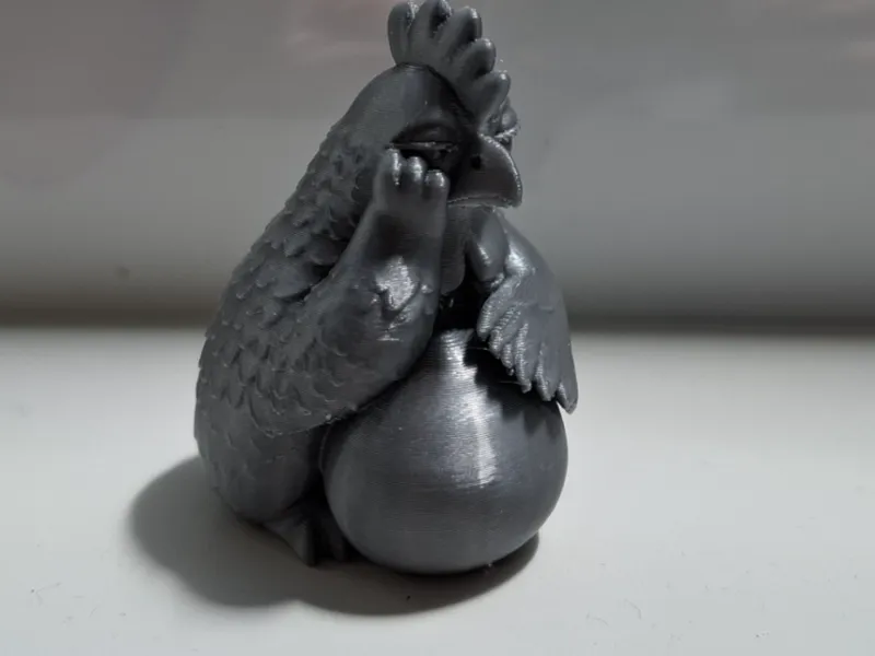 Bored chicken