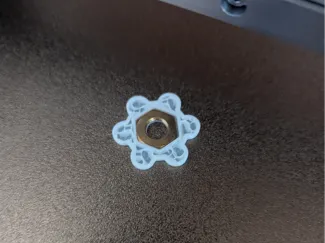 Motorcycle TPMS mounting nut  胎外式胎壓偵測器固定鏍母