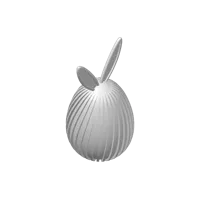 Œuf de Pâques torsadé à oreilles de lapin — photo 3
