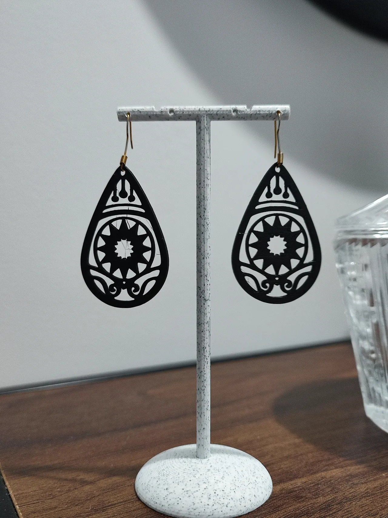 Aretes Loto Cósmico view 2