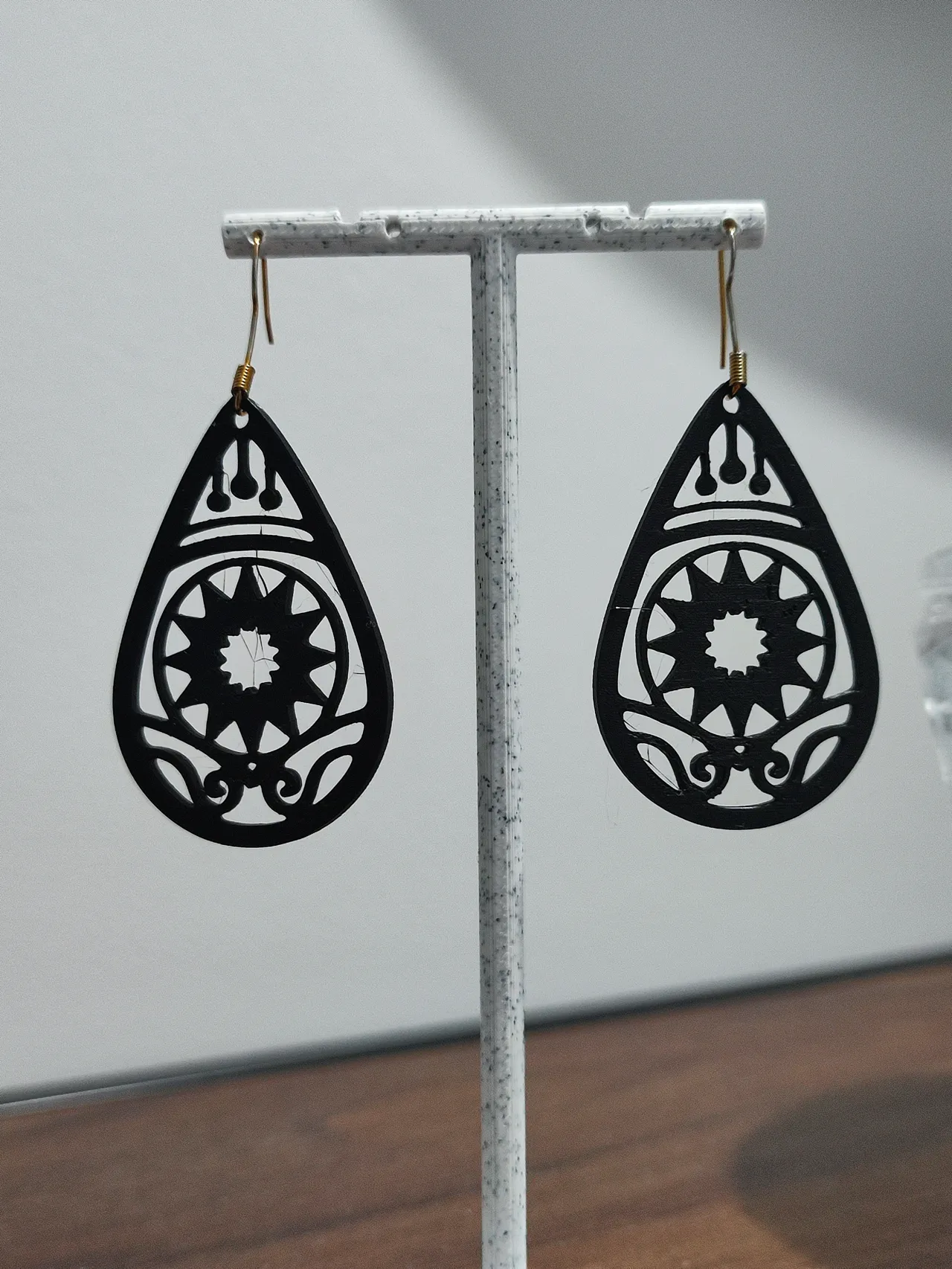 Aretes Loto Cósmico view 3