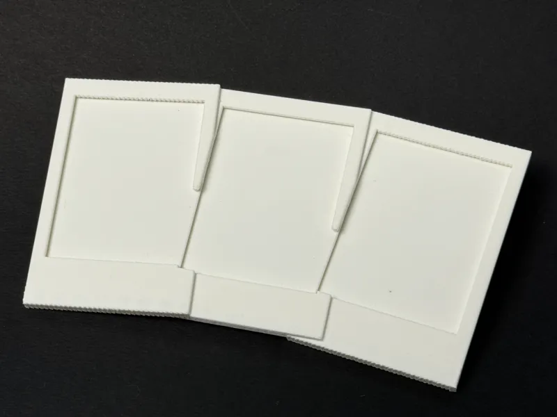 Polaroid stand for wall