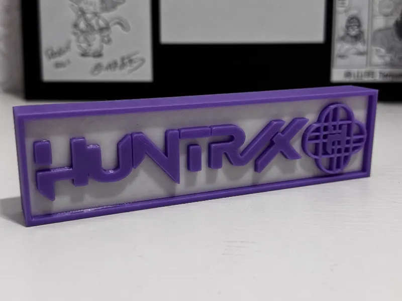 Logotipo HUNTRIX (kpop demon hunters)