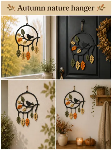 Modelo para impresión 3D: Autumn nature hanger — vista de referencia 2