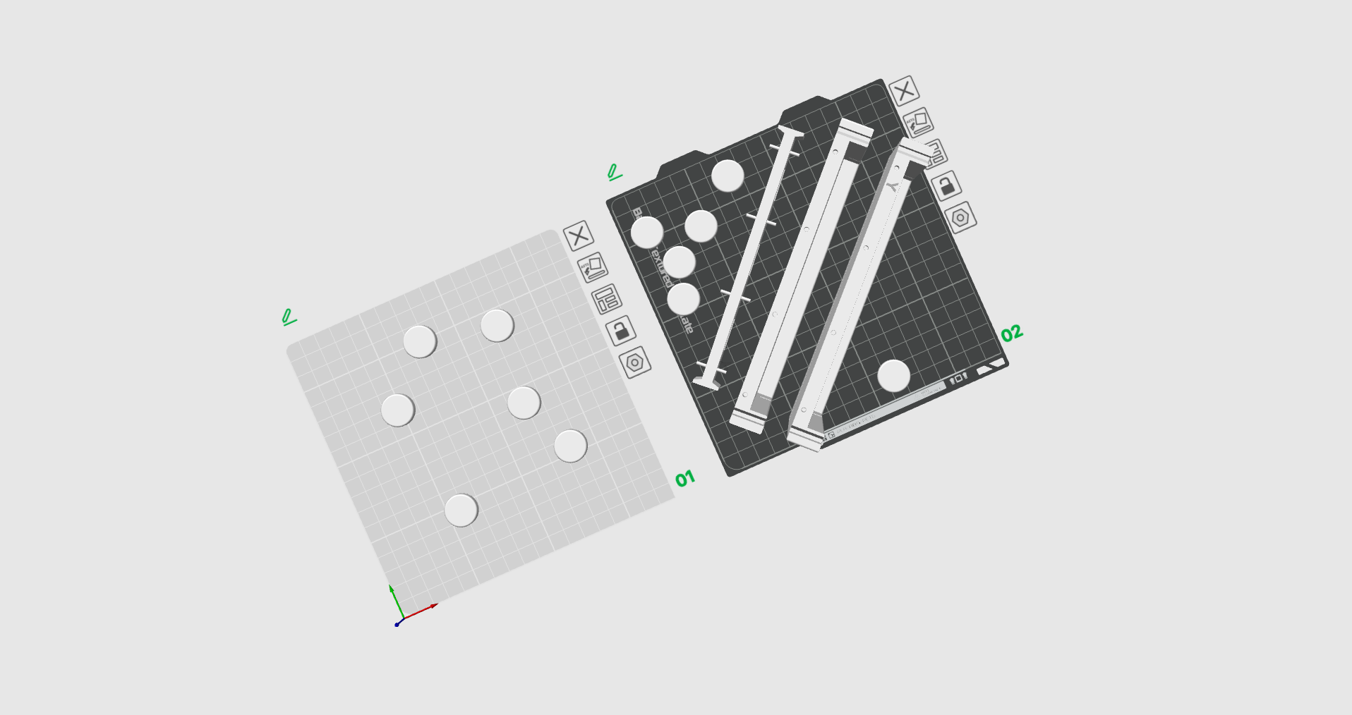 Miniatura 2 do modelo 3D 弹射棋（便携）