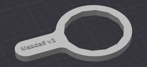 Clé pour filtre à huile Fram (Mazda 6 2014)