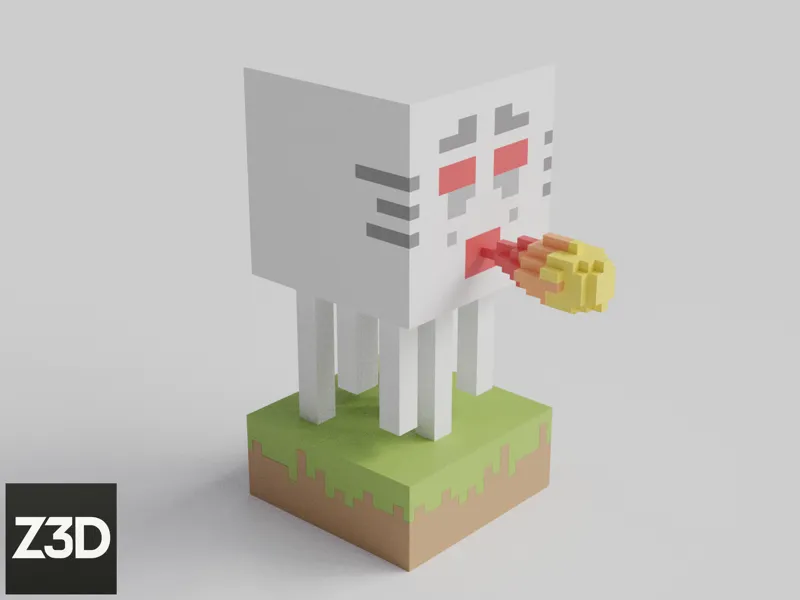 Minecraft Ghast (AMS Optional)