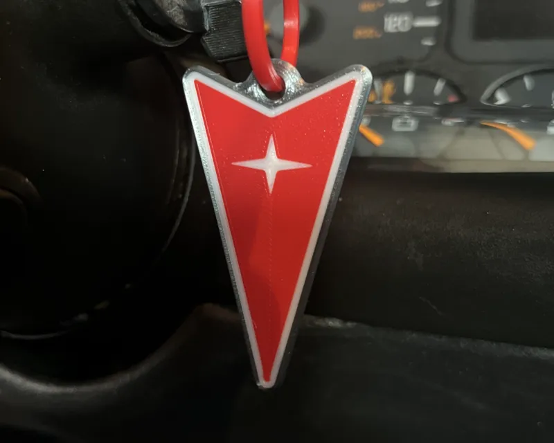 Pontiac Keychain