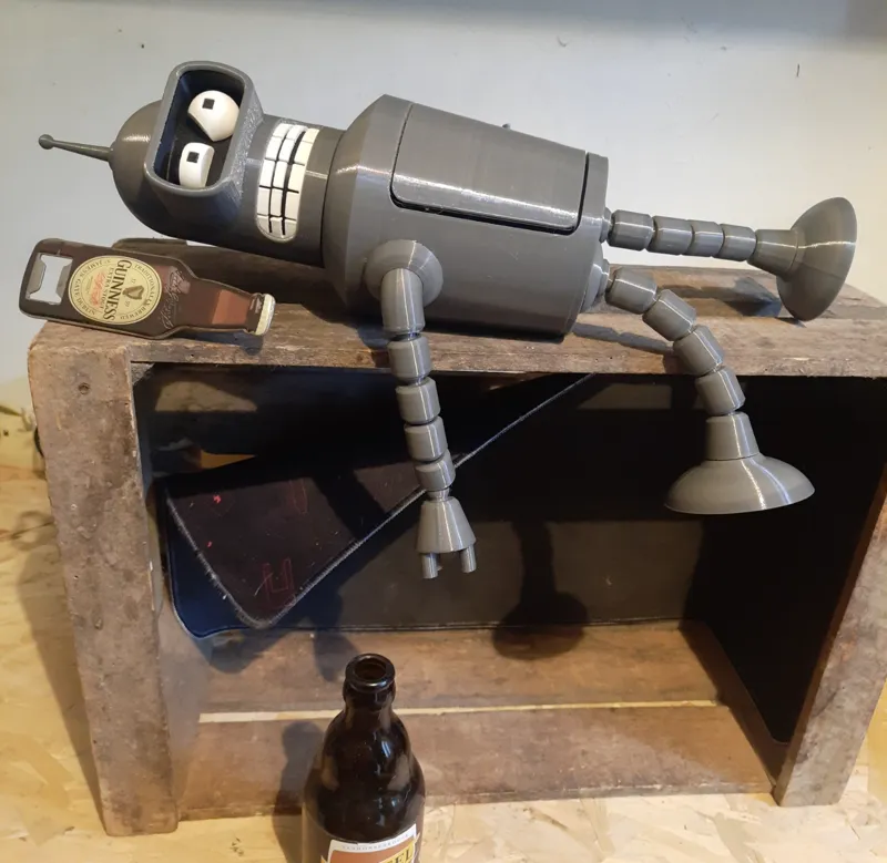Bender Articulated - Remix eye face, multiple eyes