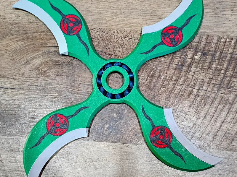Kakashi Themed Demon Wind Shuriken