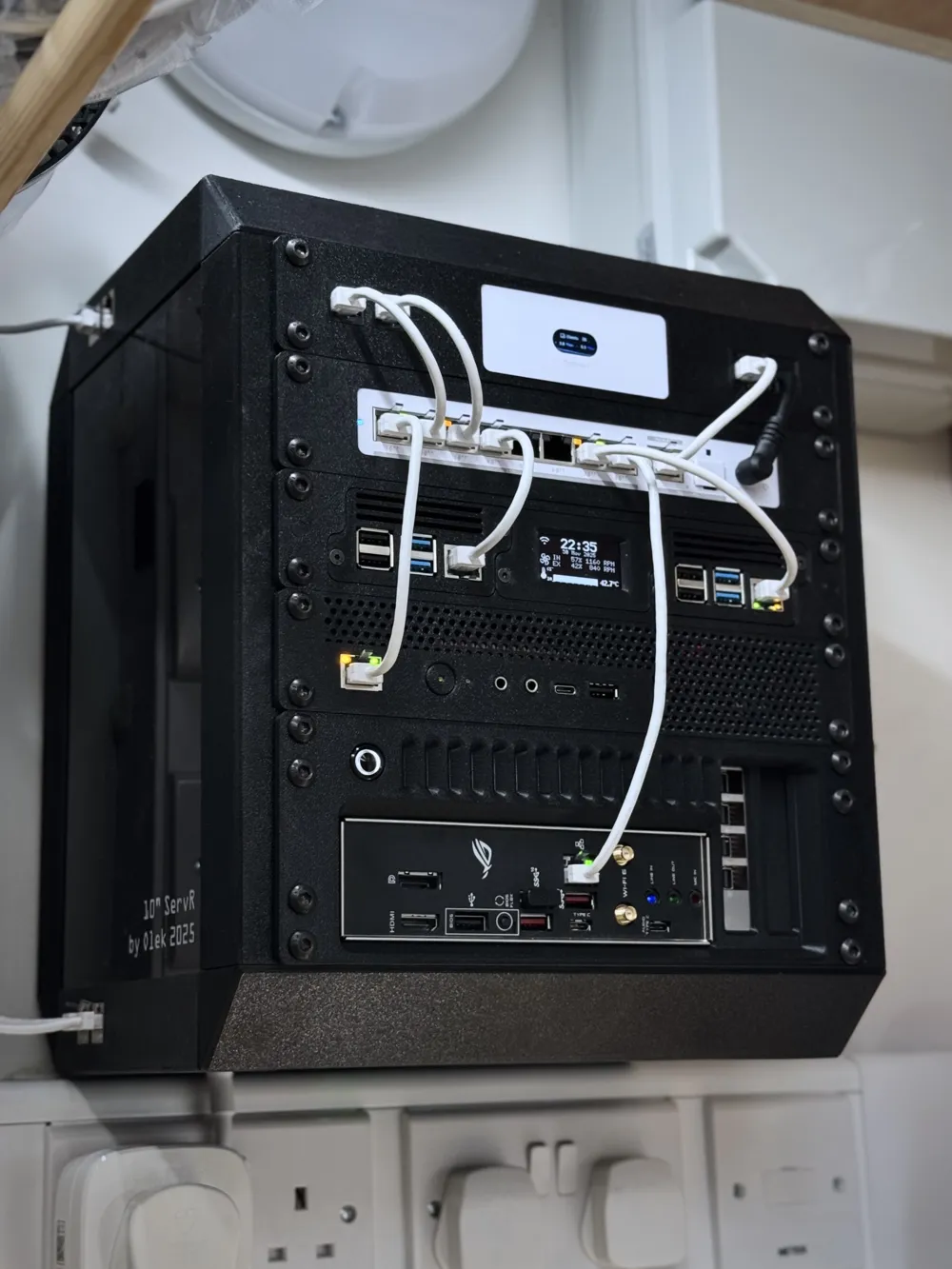 10 Inch Itx Rack Gpu 2U mini ITX motherboard 10