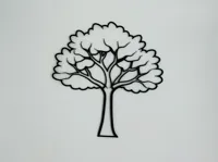 Arbre dénudé, déco murale — photo 2