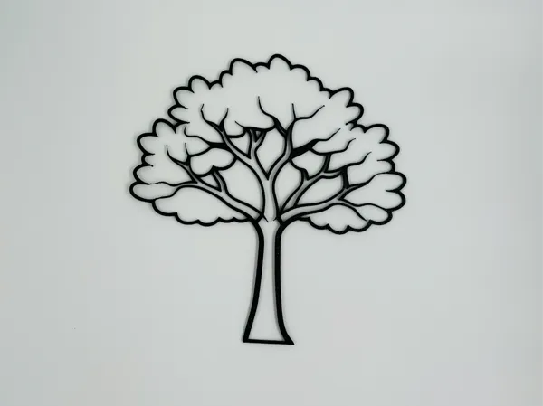 Arbre dénudé, déco murale