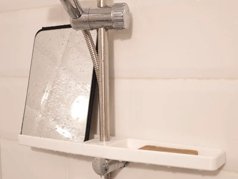 Large Shower Shelf – Soap, Shampoo & Mirror Holder