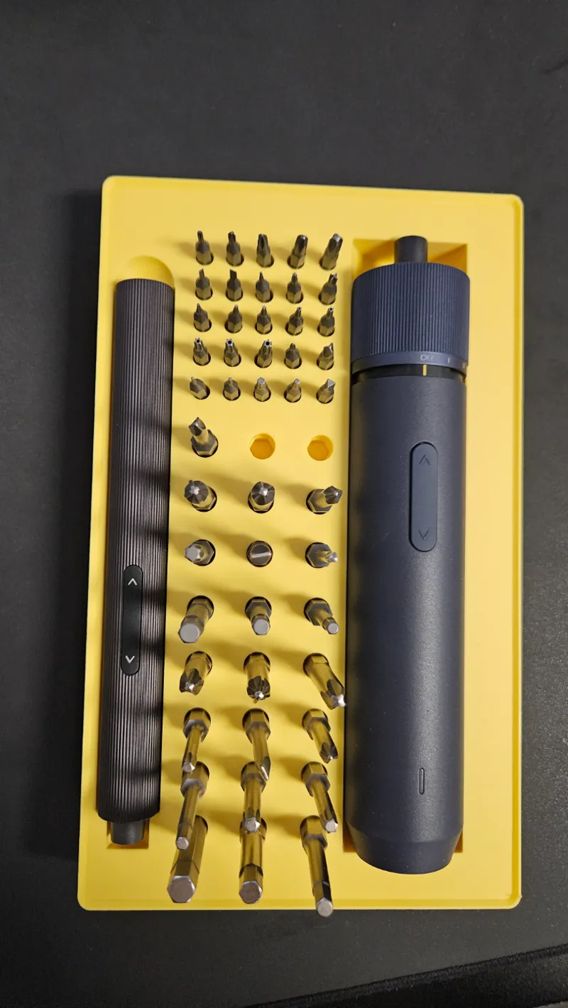 Gridfinity Bin for Hoto Electrical Screwdrivers