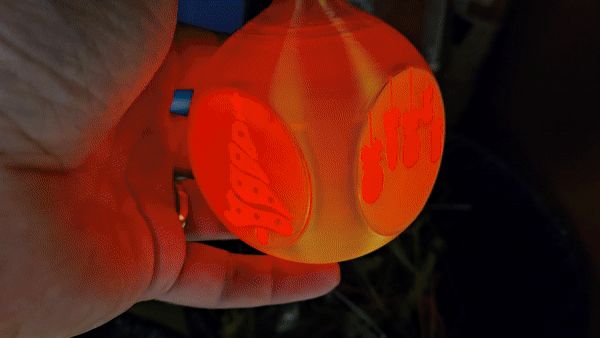 Flashing Christmas Ball