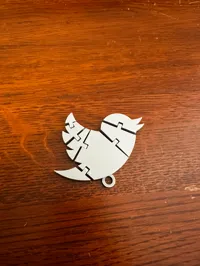 Porte-clés oiseau articulé — photo 2
