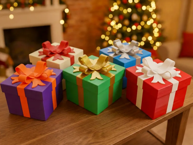 Beautiful X'mas Gift Box
