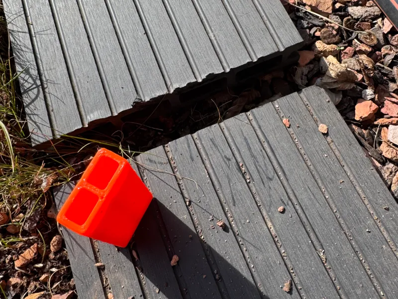 WPC Dielen Connector – Längsverbindung WPC Dielen