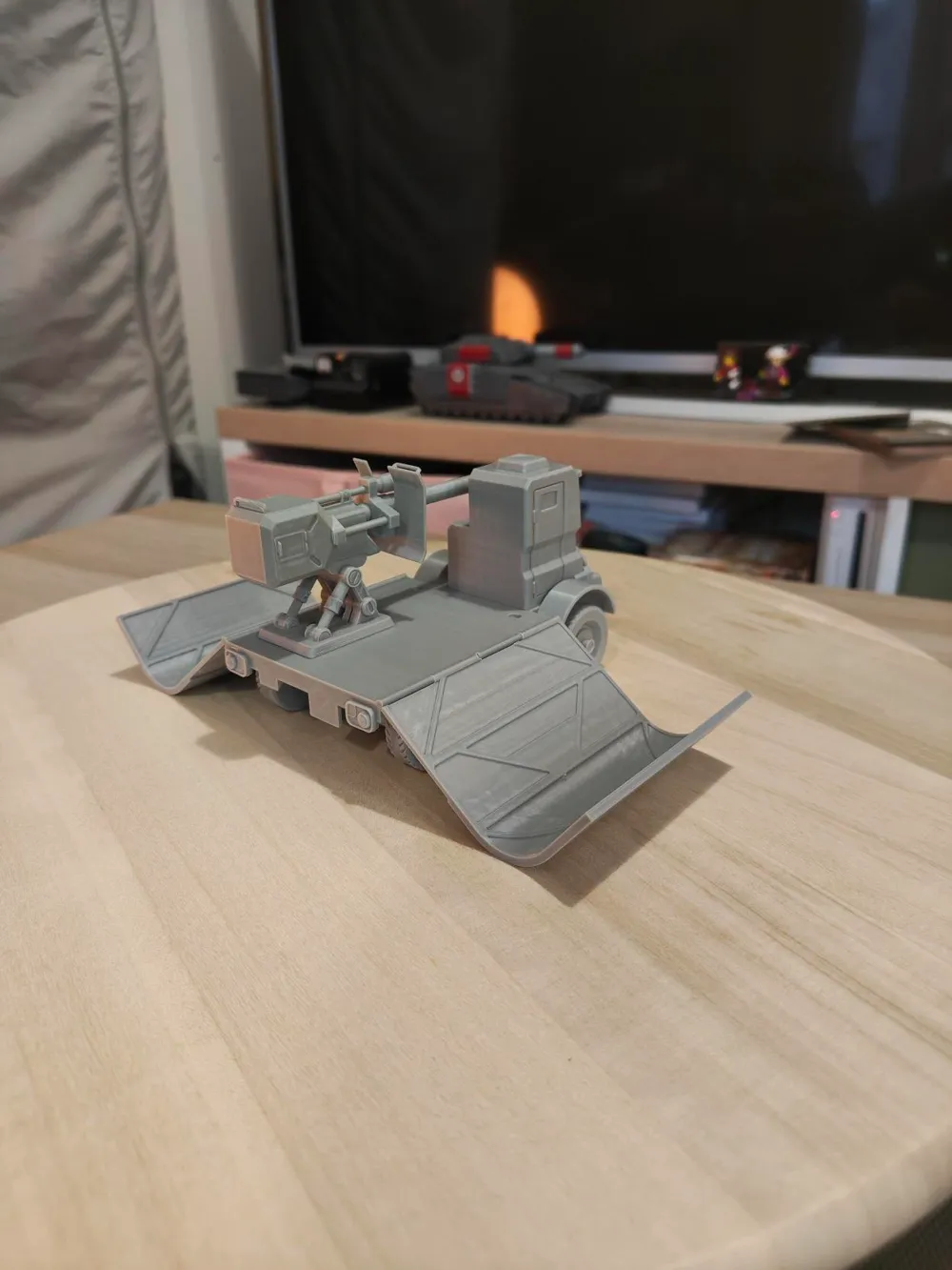 TANKHEAD disguised Q truck with Anti-Tank Head Gun - Free 3D Print ...