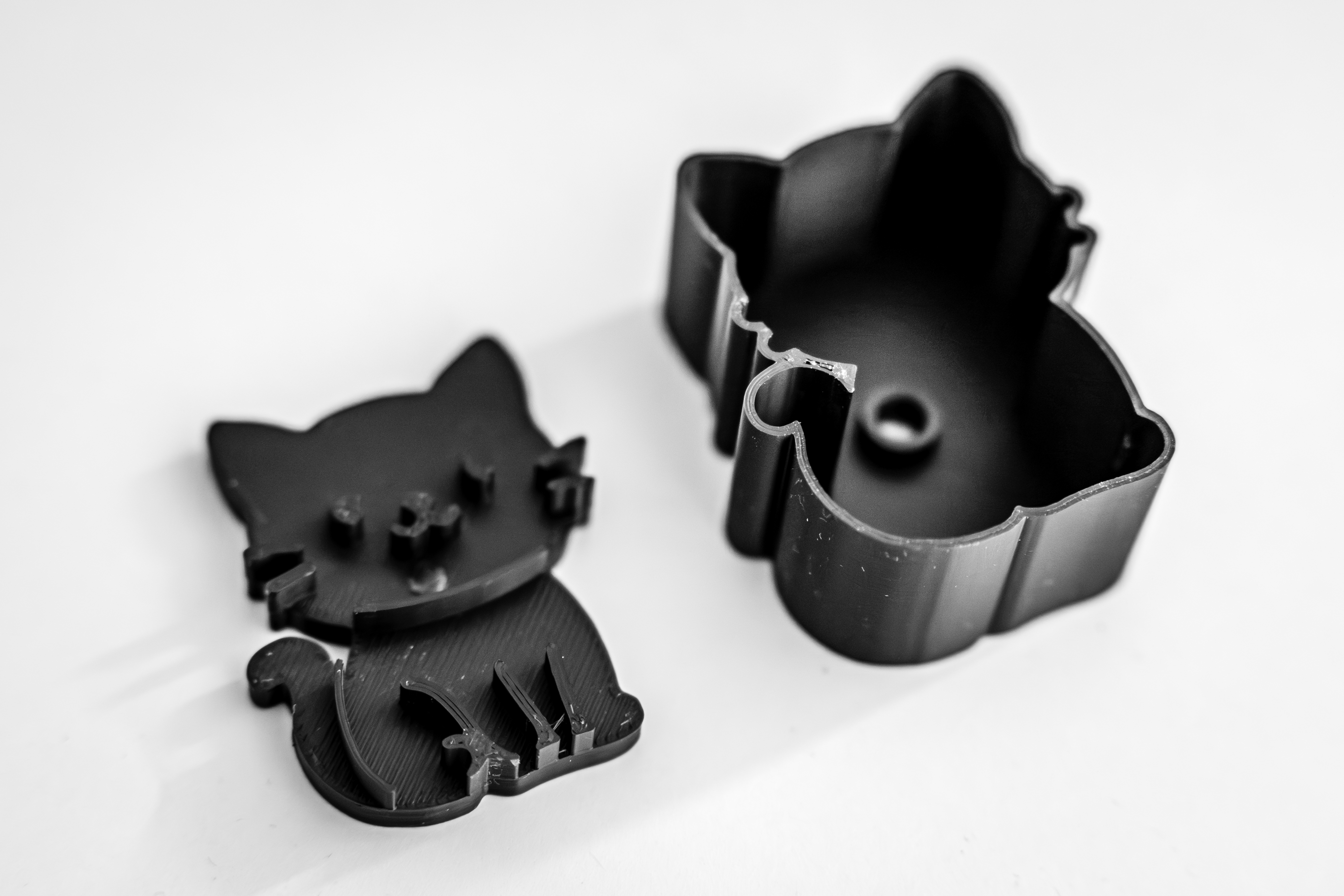 Miniatura 2 do modelo 3D Spring-Release Cat Cookie Cutter