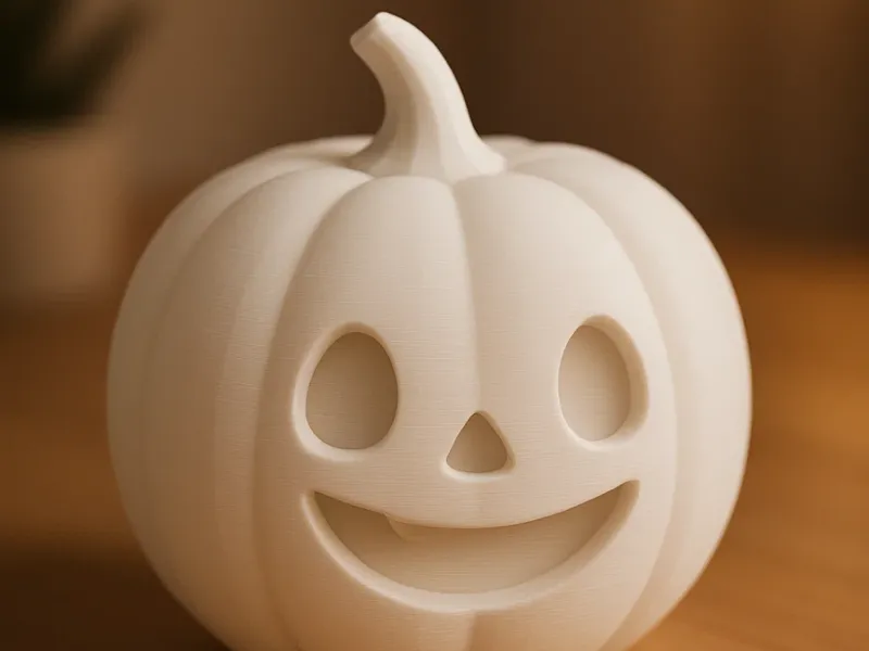 Smiling Pumpkin Decor 
