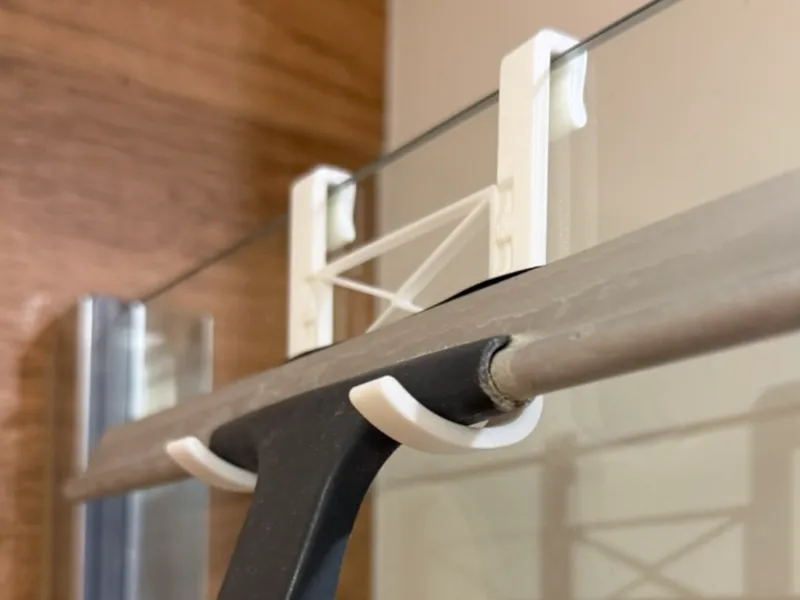 Foldable Shower Squeegee Holder