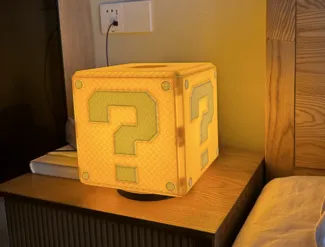 Super Mario Mystery Box Lamp - Rechargeable