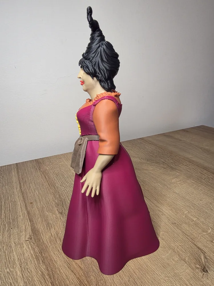 Hocus Pocus - Mary Sanderson - Free 3D Print Model - MakerWorld