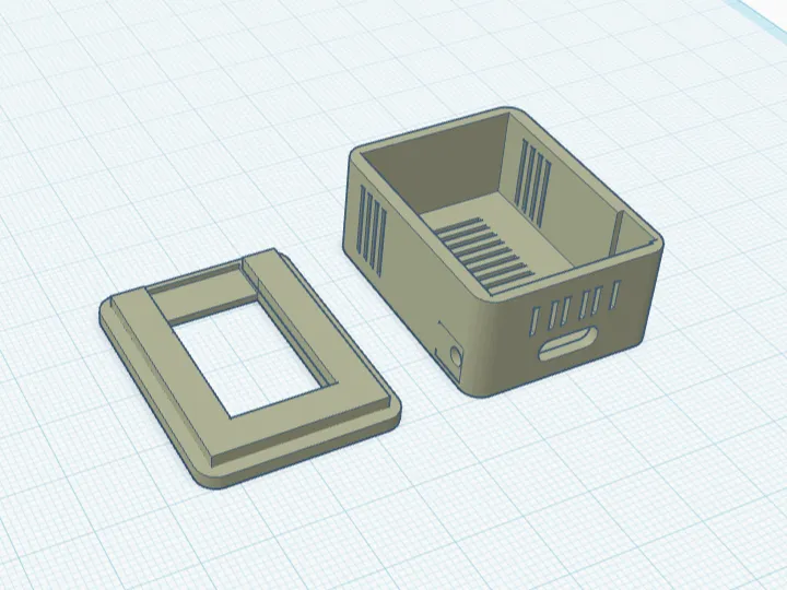 ESP32-S2 Mini Case with space for DHT22