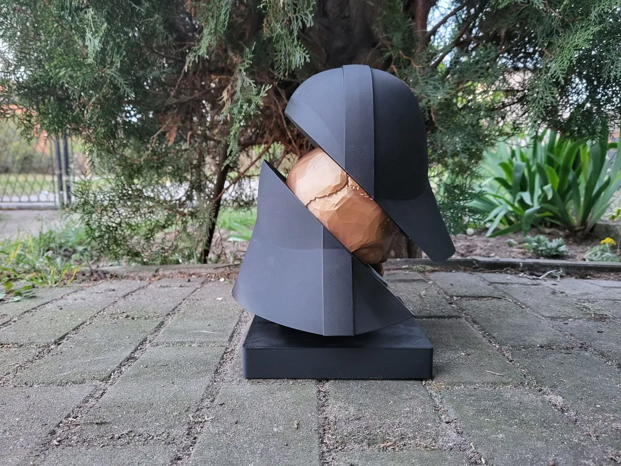 DARTH VADER STAR WARS ART HELMET view 3