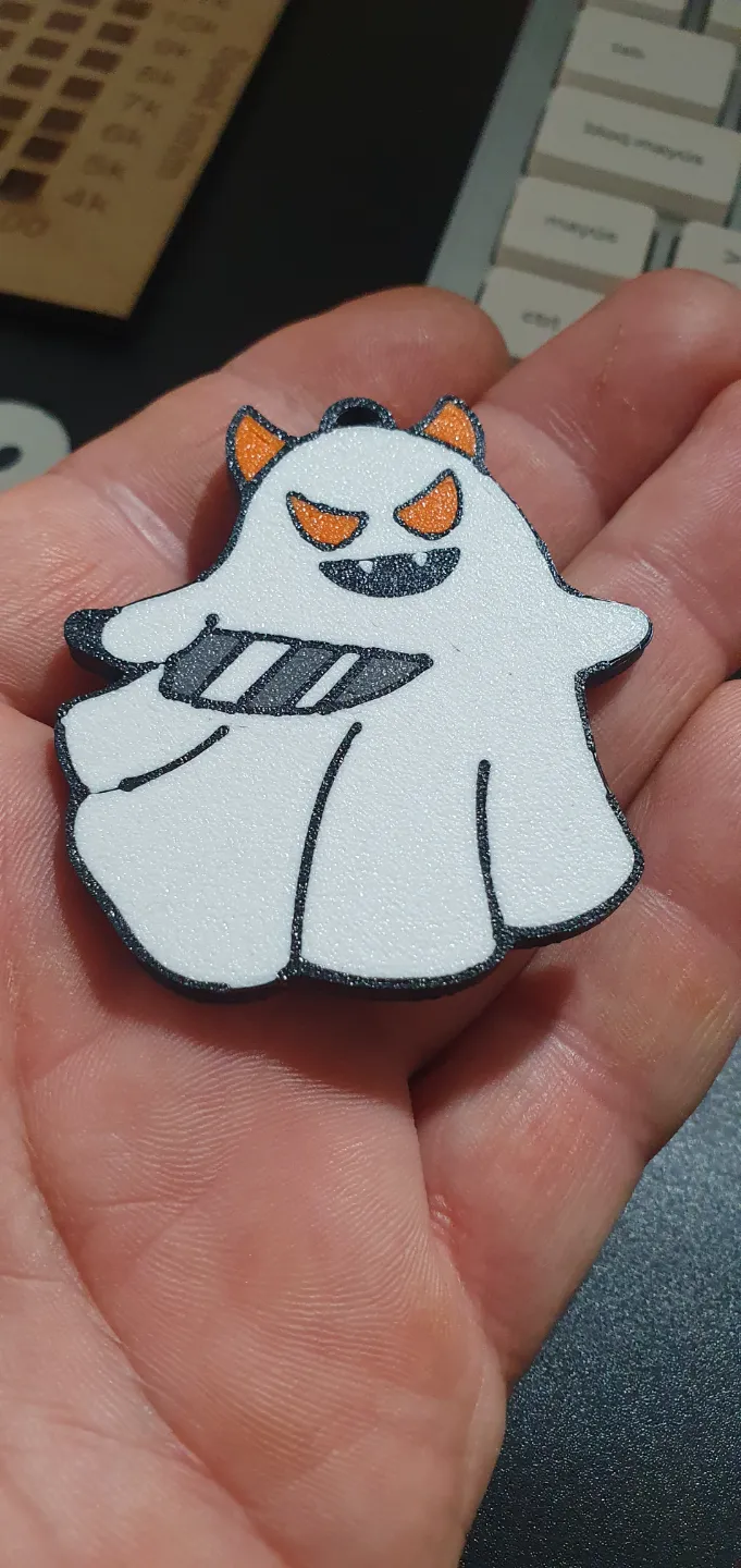 Ghost Knife Keychain