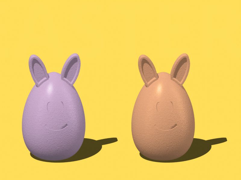 happy easter bunny