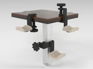 Clamping Headphones Rest (v2 updated)